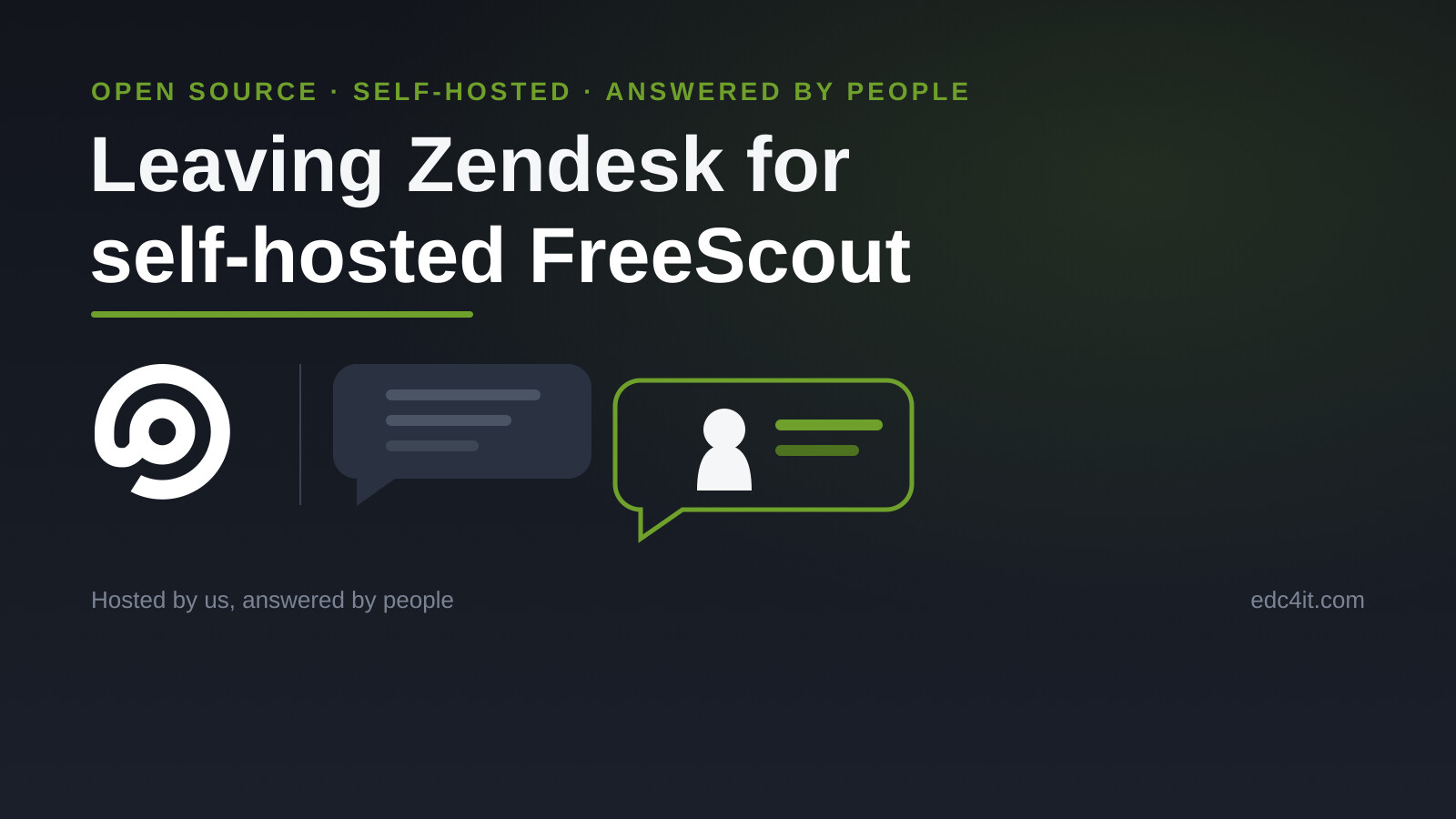 EDC4IT moves website support to self-hosted FreeScout